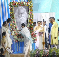  Celebrates Rabindranath Tagore's Birth Anniversary In Kolkata , India.
