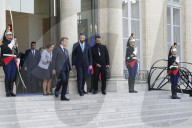 France's President Macron Meets Syrian Interim President Ahmed Al-Charaa