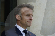 France's President Macron Meets Syrian Interim President Ahmed Al-Charaa