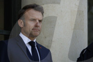 France's President Macron Meets Syrian Interim President Ahmed Al-Charaa