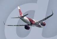FlyArystan A320-271N first flight in Toulouse
