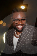 Noah Lyle’s seen arriving at the GQ after party