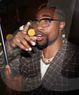 Noah Lyle’s seen arriving at the GQ after party