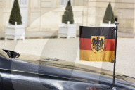 France's President Emmanuel Macron Welcomes Germany's Newly Elected Chancellor Friedrich Merz 