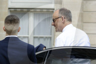 France's President Emmanuel Macron Welcomes Germany's Newly Elected Chancellor Friedrich Merz 