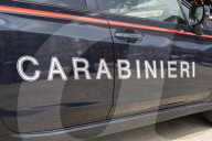 Close-up Of An Italian Carabinieri Patrol Car