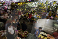 Jamaica Market Offers Large Flower Sale For Mother's Day In Mexico