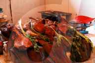 Barbecue Fair In Xochimilco