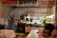 Barbecue Fair In Xochimilco