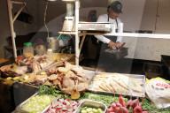 Barbecue Fair In Xochimilco