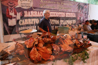 Barbecue Fair In Xochimilco