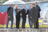 Ukrainian President and European leaders pay tribute to fallen warriors in Kyiv
