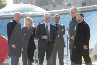 Ukrainian President and European leaders pay tribute to fallen warriors in Kyiv