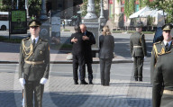 Ukrainian President and European leaders pay tribute to fallen warriors in Kyiv