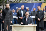 Deal on 2nd part of profits from frozen Russian assets for Ukraine inked in Lviv