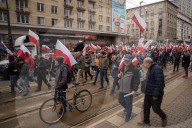 Anti-immigration March Organized By Right-wing Circles In Warsaw, Poland