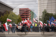 Anti-immigration March Organized By Right-wing Circles In Warsaw, Poland
