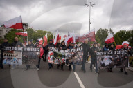Anti-immigration March Organized By Right-wing Circles In Warsaw, Poland