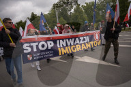 Anti-immigration March Organized By Right-wing Circles In Warsaw, Poland