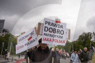 Anti-immigration March Organized By Right-wing Circles In Warsaw, Poland