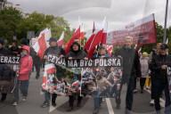 Anti-immigration March Organized By Right-wing Circles In Warsaw, Poland