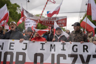 Anti-immigration March Organized By Right-wing Circles In Warsaw, Poland