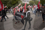 Anti-immigration March Organized By Right-wing Circles In Warsaw, Poland