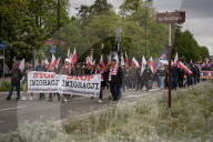Anti-immigration March Organized By Right-wing Circles In Warsaw, Poland