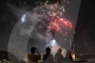 Fireworks In Tehran