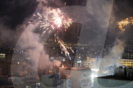 Fireworks In Tehran
