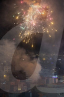 Fireworks In Tehran