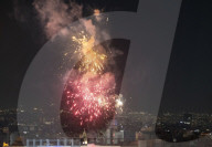Fireworks In Tehran