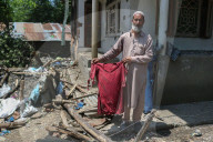 Damage In Uri After Cross-Border Shelling From Pakistan