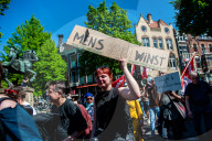 National Housing Demonstration Held In Utrecht.