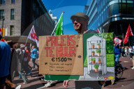 National Housing Demonstration Held In Utrecht.