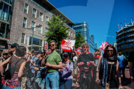 National Housing Demonstration Held In Utrecht.