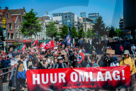National Housing Demonstration Held In Utrecht.