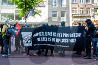 National Housing Demonstration Held In Utrecht.