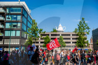 National Housing Demonstration Held In Utrecht.