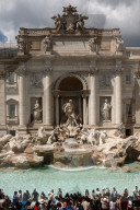 Trevi Fountain In Rome