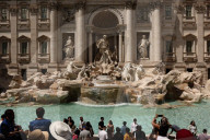 Trevi Fountain In Rome