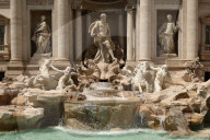 Trevi Fountain In Rome