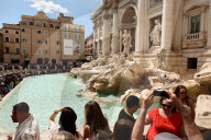 Trevi Fountain In Rome