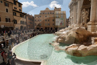 Trevi Fountain In Rome