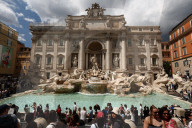 Trevi Fountain In Rome