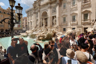 Trevi Fountain In Rome