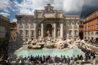 Trevi Fountain In Rome