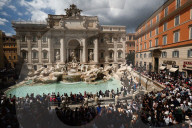 Trevi Fountain In Rome
