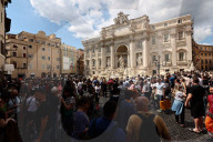 Trevi Fountain In Rome