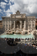 Trevi Fountain In Rome